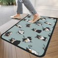 thumbnail image 4 of Black Corgi Door Rugs,Washable Non Slip Door Mats Indoor,Decorative Door Mats,Entry Mat Indoor for Entrance,Bedroom,Kitchen,Bathroom,30"x17", 4 of 6