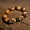 Tan, variant on Imitation yak bone carving skull bracelet Retro hip-hop punk style Halloween bracelet Antique resin beaded bracelet,Retro white