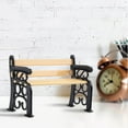 thumbnail image 1 of 1/12 Garden Bench, Easy To Use 1/12 Bench Chair, Light Weight Durable For Kids Gifts, 1 of 8