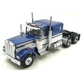 thumbnail image 3 of Road Kings 1989 Kenworth W900 Tractor Truck 3 Blue  White 1:18, 3 of 8
