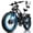 Gray, variant on ORLMS 6000W Peak Dual Motor E-Bike, 52V 25Ah Electric Bike, 24" All-Terrain Fat Tire Bicycle, 40 mph High-Speed, Up to 105 mile Range, Hydraulic Brakes, for Off-road & Hunting