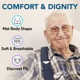 thumbnail image 4 of Proheal Adult Incontinence Briefs (120 Pack, XL) Moderate Absorbency Disposable Adult Diapers with Moisture and Odor Lock, 4 of 6