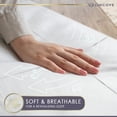 thumbnail image 4 of Lincove Luxury Duvet Cover Set Sofia Collection- 100% Ultra Soft Cotton Sateen - Full, 4 of 9
