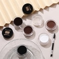 thumbnail image 4 of Eyebrow Pencil Gel, Eyebrow Setting Wax, Water-Resistant Sweat-Proof Eyebrow Dyeing Cream, Portable Solid Gel Soap Wax for Natural Perfect Eyebrow Shape, Professional Home Use, 4 of 6