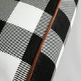 thumbnail image 5 of Dearfoams Super Soft Plush Bean Bag Chair, Black and White Check, 5 of 8