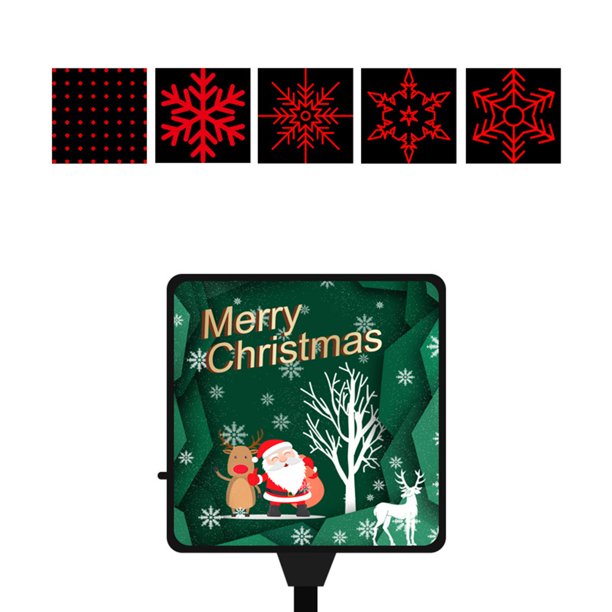 Luz de ambiente USB para coche, luces de proyector de Navidad, lámpara LED Interior activa Romacci Lámpara de atmósfera