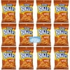 Bugles, Nacho Cheese,Crispy Corn Snack, 1.5 oz Pack of 12 bundled by SUPERDEALS with Mystery Gift