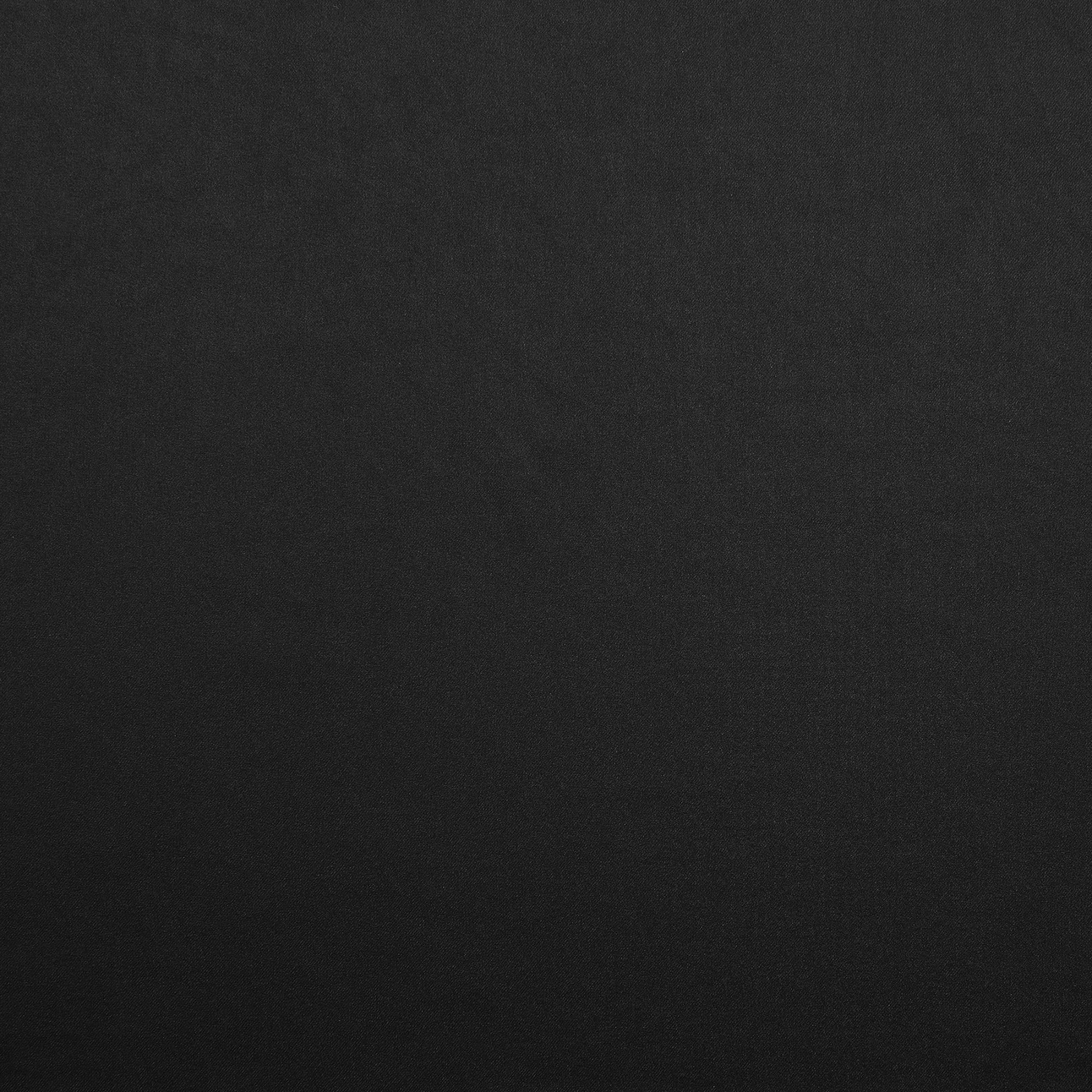 Exclusive Home Sateen Twill Woven Room Darkening Blackout Grommet Top Curtain Panel Pair, 52"x63", Black