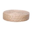 thumbnail image 4 of BEADCEST Coussin Rond d'Extérieur pour Siège de Sol Kaki Paille Répartition du Poids 1 Pcs pour Adultes, 4 of 8
