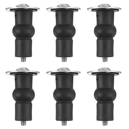 

6pcs Toilet Cover Fixing Screws Home Bathroom Toilet Seat Cover Expansion Screws