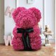 thumbnail image 1 of 520 Oso rosa con flor eterna, regalo de San Valentín, regalo de cumpleaños, ramo de muñeca rosa, suministro de fábrica, 1 of 5