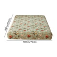 thumbnail image 4 of AZXY King Fitted Sheet 78.7"×70.8", Ice Silk Cooling Smooth Soft Breathable Mattress Cover, Deep Pocket Fitted Sheet for King Bed, Cooling Fitted Sheet Only, 4 of 7
