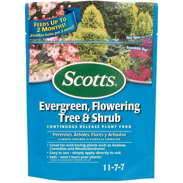 Scotts 1009101 Continuous Release Evergreen Flowering Tree and Shrub