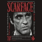Mens Scarface American Dream Portrait Graphic T-Shirt