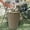 B, variant on Portable Collapsible Outdoor Trash Can with Lid Durable Fabric Foldable Design Easy Clean for Camping Beach Picnic Park Travel Kitchen Living Room