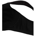 thumbnail image 2 of Playtex Womens Secrets Feel Gorgeous Embroidered Underwire Bra, 38D, Black/Warm, 2 of 6