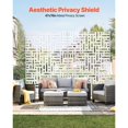 thumbnail image 2 of Metal Screen 47" x 76" Outdoor Screens & Panels White, 2 of 6