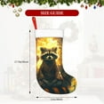 thumbnail image 4 of Disketp Tree Meditating Raccoon Christmas Stockings, Xmas Stocking for Family Holiday Season Décor, Personalized Holiday Indoor Decorations, 4 of 7