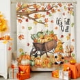 thumbnail image 4 of Shower Curtain 72"W x 96"L It's Fall Y'all Thanksgiving Pumpkins Gnome Fabric Shower Curtains Set with Hooks Water Repellent Bathroom Curtains Machine Washable Bathroom Accessories, 4 of 6
