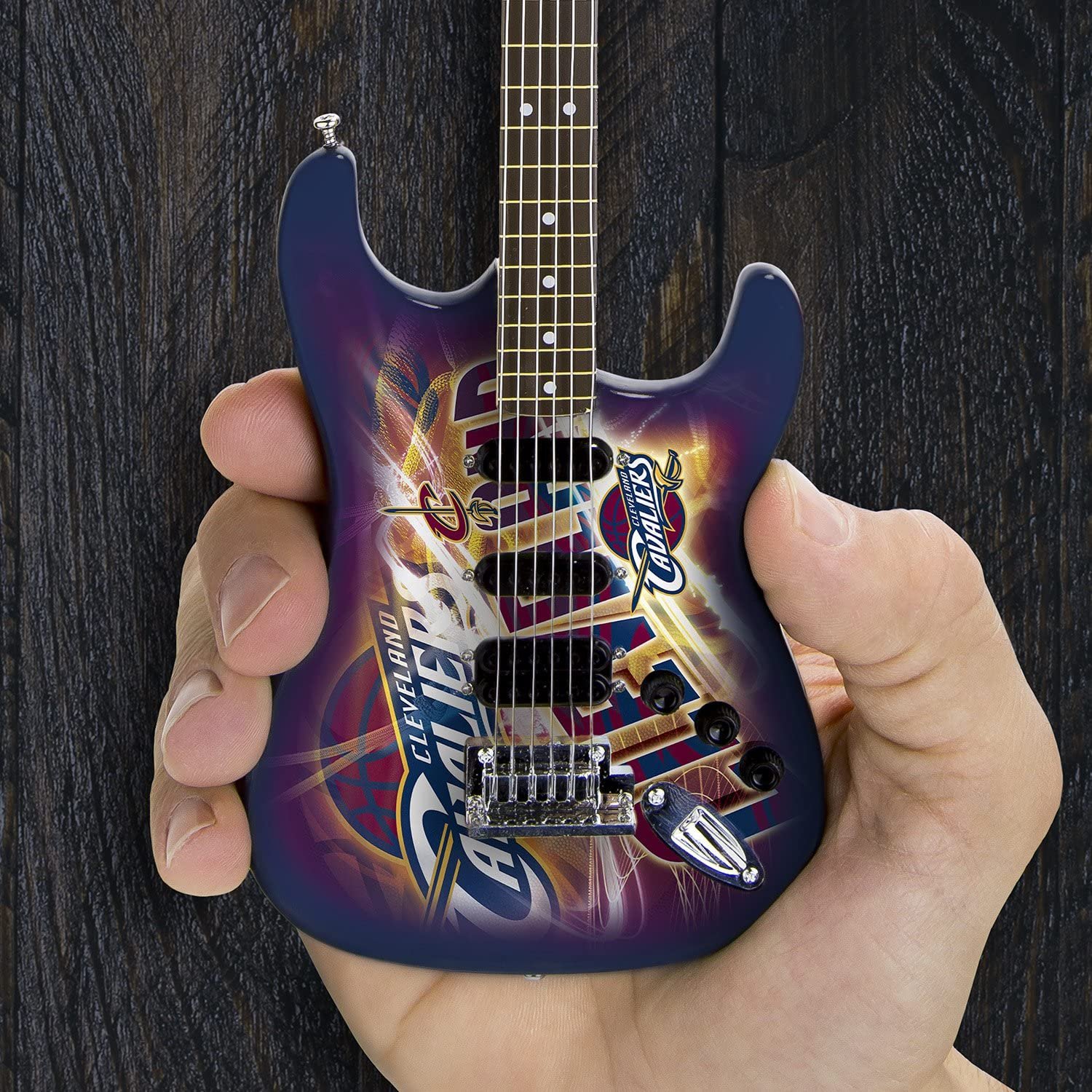Woodrow Guitar  NBA Cleveland Cavaliers Miniature Guitar