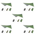 thumbnail image 1 of Greeniant Durable Tent Tarp 230x140cm Fly Tent Cloth Canopy Ground Green Tarpaulin Type2 NO2, 1 of 1