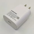 thumbnail image 3 of Original 25W Super Fast Phone Charger for Samsung Galaxy A54 Type C Wall Charger with 3ft USBC to USBC Fast Charging Cable - White, 3 of 4