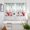 White, variant on Poppy Flowers Eucalyptus Kitchen Curtains Window Panels, Rustic Weeping Botanical Linen Insulated Window Treatment Curtain, Grommet Curtains for Bedroom/Living Room/Bathroom, 2 Piece 27.5"Wx39"L