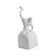 thumbnail image 1 of Estatua de inspiración tallada, coleccionable, para estantería, objetos decorativos. Blanco, 1 of 9