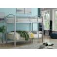 thumbnail image 4 of Bunk Bed, Twin Over Twin, Silver, 4 of 8