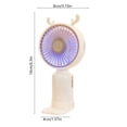 thumbnail image 4 of Sentmoon Personal Fan Portable Fan Handheld Fan Mini USB Rechargeable Small Fan Portable Outdoor Student Small Fan, 4 of 7