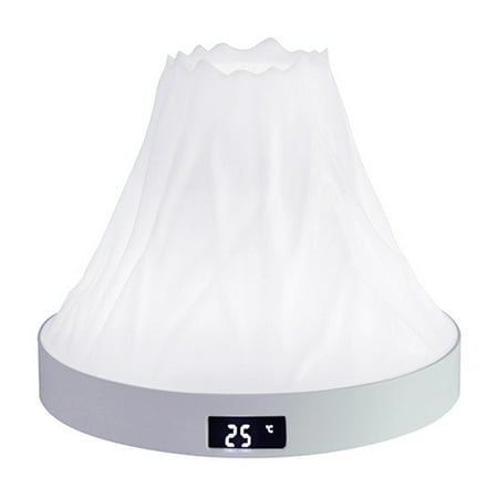 

GoldHub Night Lamp Brightness Adjustable Energy-saving Rechargeable Eye Protection Creative Shape Temperature Display Color Changing Night Light Dimmable LED Lamp Household Supplies