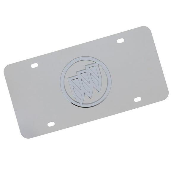 Buick Logo License Plate (Chrome)