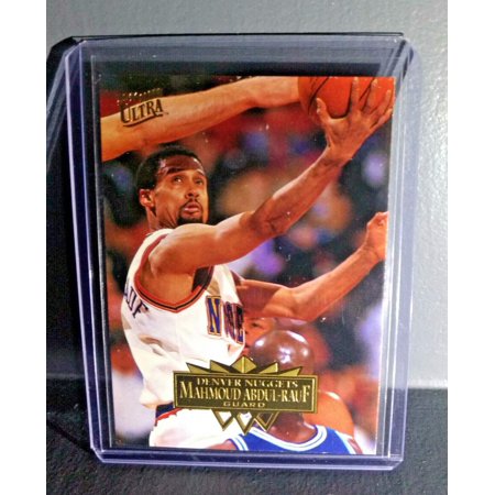 1995-96 Mahmoud Abdul-Rauf Fleer Ultra #44 Basketball Card