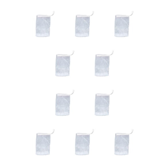 Matsuzay Bolsas de jabón de ducha Limpiador facial Baño Nylon Burbuja Red Cuerpo Hecho a mano Espuma Cordón Suministros de baño Blanco Blanco 10Conjunto