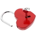 thumbnail image 2 of MasteelfCA 1PC Zinc Alloy Lock Suitcase Security Lock Rustproof Mini Heart Padlock, 2 of 8