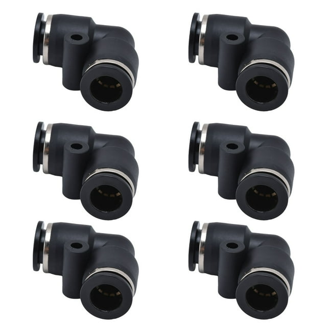 Pneumatic Tube Fitting, Carefully Polished Simply Use Pneumatic Elbow For Automation Equipment For Mechanical Engineering