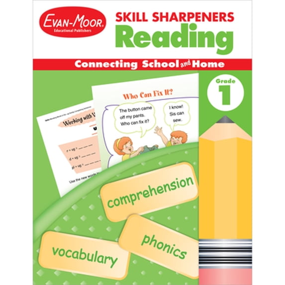 Pre-Owned Skill Sharpeners: Reading, Grade 1 Workbook (Paperback) 1596730374 9781596730373
