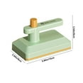 thumbnail image 3 of TIMIFIS Mini Mop With Cloth Clamp Kitchen Mini Small Mop Desktop Handheld Flat Mop Bathroom Disposable Washcloth Mop, 3 of 7