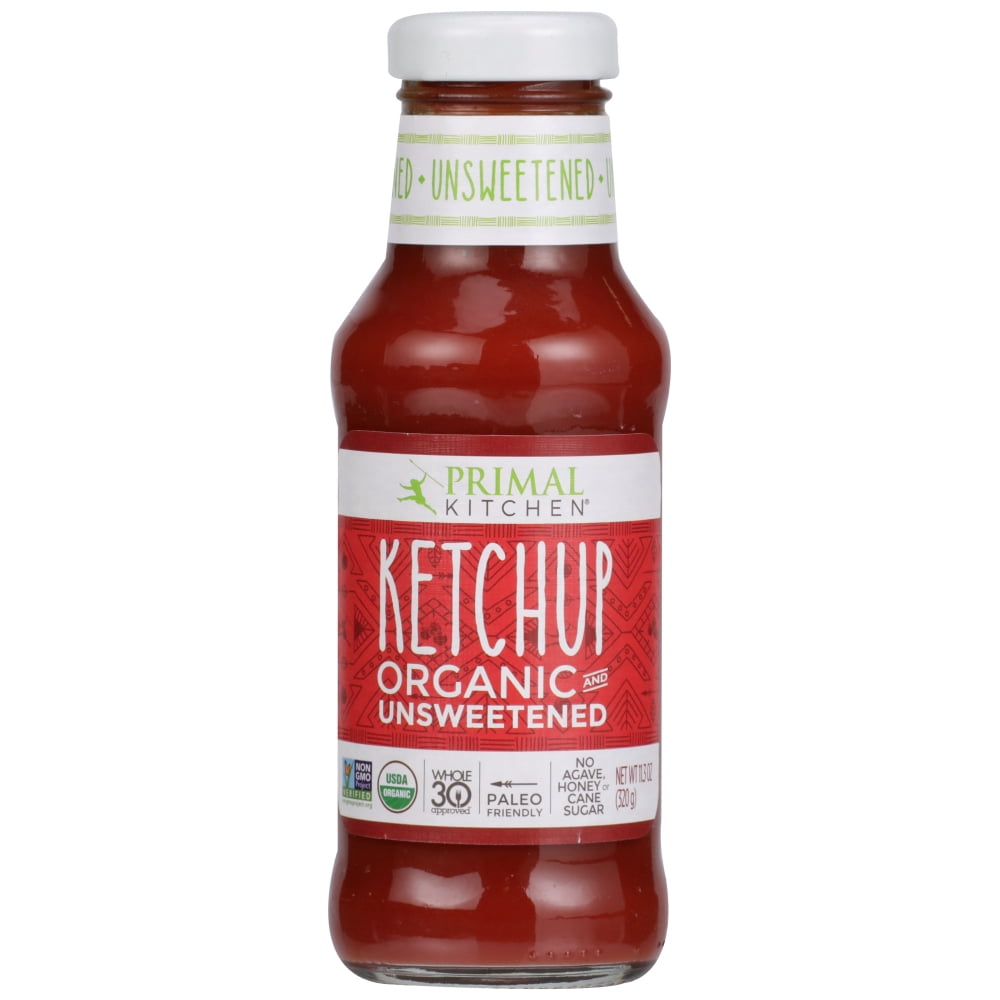 Primal Kitchen Organic And Unsweetend Ketchup, 11.3 Oz ...