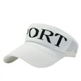 thumbnail image 2 of Sombrero de verano para mujer, sombrero de copa vacío, sombrero de protección solar coreano, gorra con visera deportiva, gorra de béisbol para exteriores, 2 of 6
