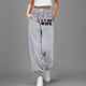 thumbnail image 2 of Pantalones de chándal anchos y rectos con forro polar para mujer - Pantalones de yoga de cintura alta con bolsillos para hacer ejercicio/uso informal (S-XXL), 2 of 4