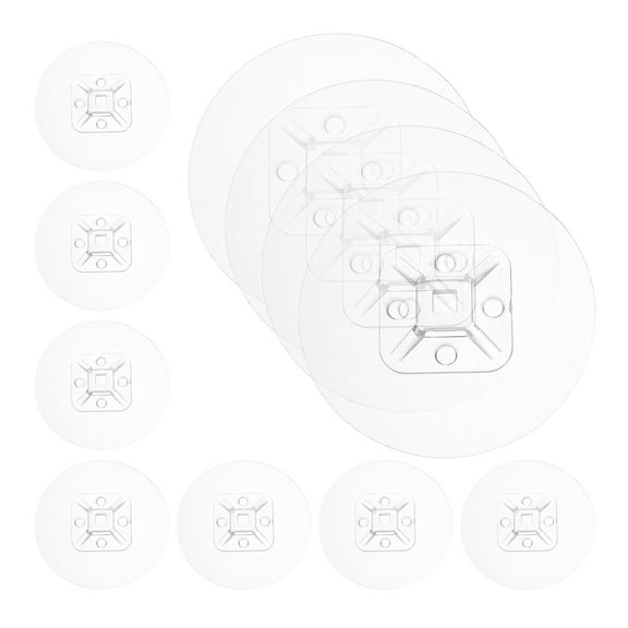 WORGEOUS 30pcs Adhesive Furniture Anchors No Drill Furniture Anchors to Prevent Furniture Fall Furniture Accessory