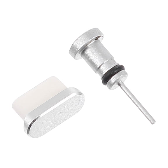 2 Pairs Dust Plug Headphone Anti-dust Dustproof Plugs Dust-proof Charging Port Cover Earphone