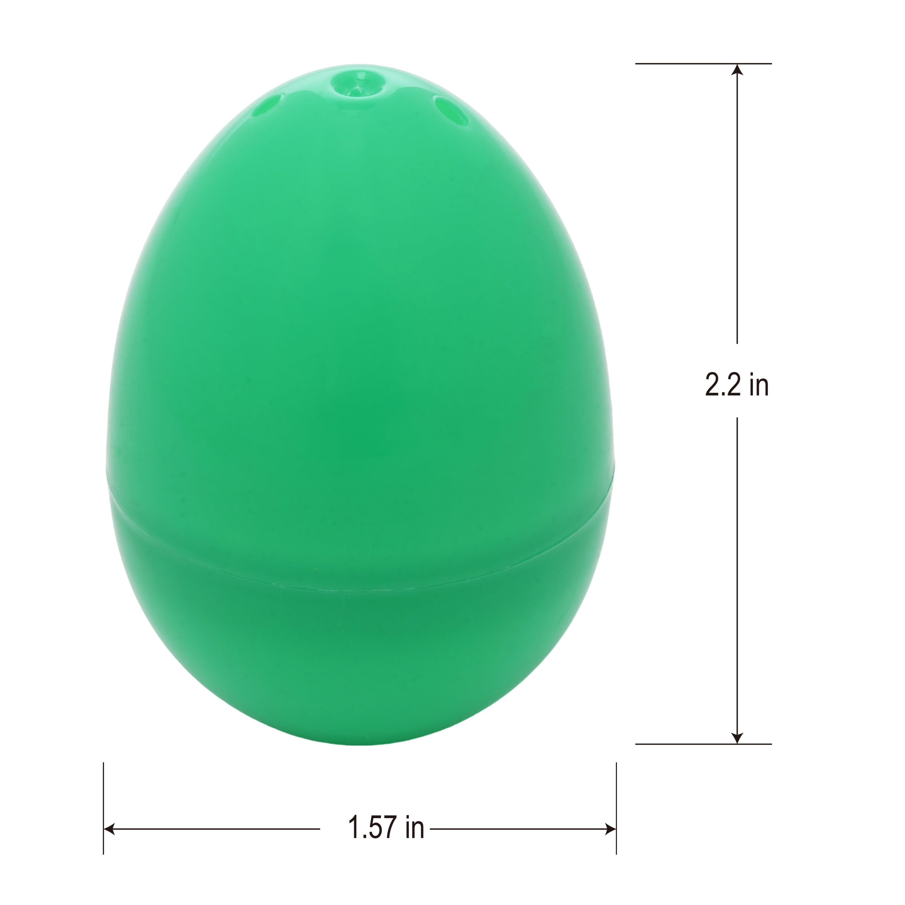 Way To Celebrate Easter Multicolor Plastic Fillable Eggs with Gold Prize Egg, 1.57 in, 250 Count