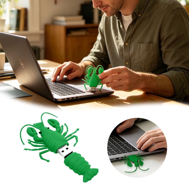 Outdor 4 Go Modèle USB Lecteur USB 2.0 Lecteur de Cartes USB Lecteur USB 2.0 Clé USB U Lecteur USB Lecteur de Données USB Vert