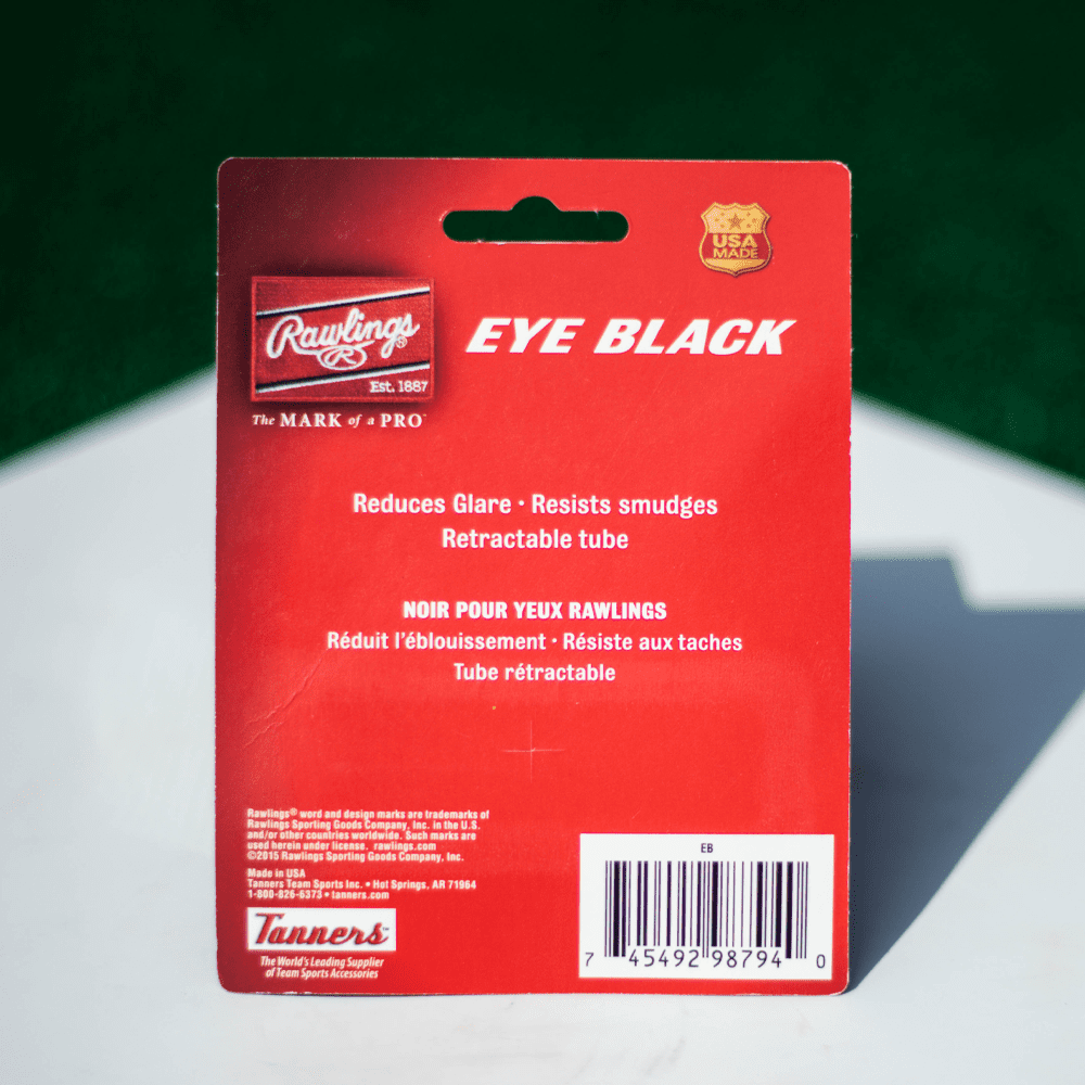 (3 pack) Rawlings Sporting Goods Rawlings Eye Black Stick Red
