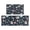 Pioneer Flower Floral-2, variant on Pioneer Flower Floral Print Pattern Kitchen Rugs Sets Of 2, Anti Fatigue Non Slip Washable Floor Mats for Kitchen Sink Laundry, 17X30 Inch 17X47 Inch