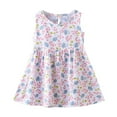 thumbnail image 1 of Robe Fille à Imprimé Floral Robe de Princesse Robe de Plage Robe d'Été Robe pour Enfants, 1 of 3