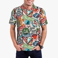 thumbnail image 1 of Fotbe Cute Nautical Camiseta Polo de Golf para Hombre con Estampado – Camisa Deportiva Transpirable con Cuello Abotonado-3X-Large, 1 of 6