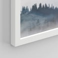 thumbnail image 5 of PixonSign Framed Wall Art Pine Tree Forest Posters, Set of 2 Nature Duotone Teal White Mountain Landscape Illustrations Wall Decor, Adhesive Canvas Prints for Home Decor - 11"x14" White, 5 of 5